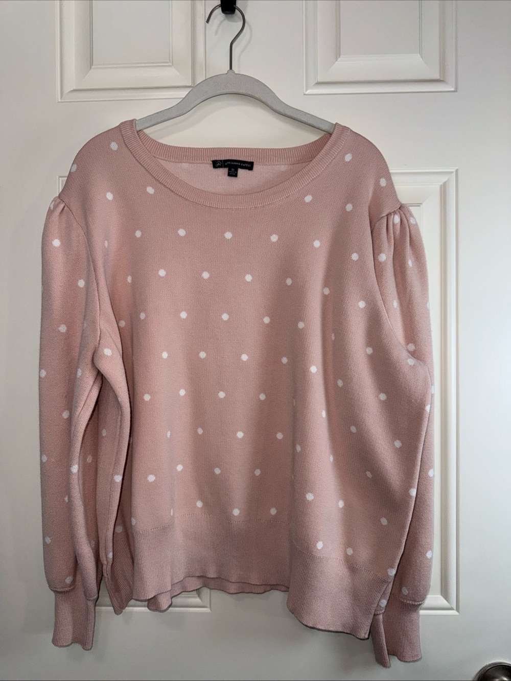 Adrianna Papell Soft Blush Knit Top